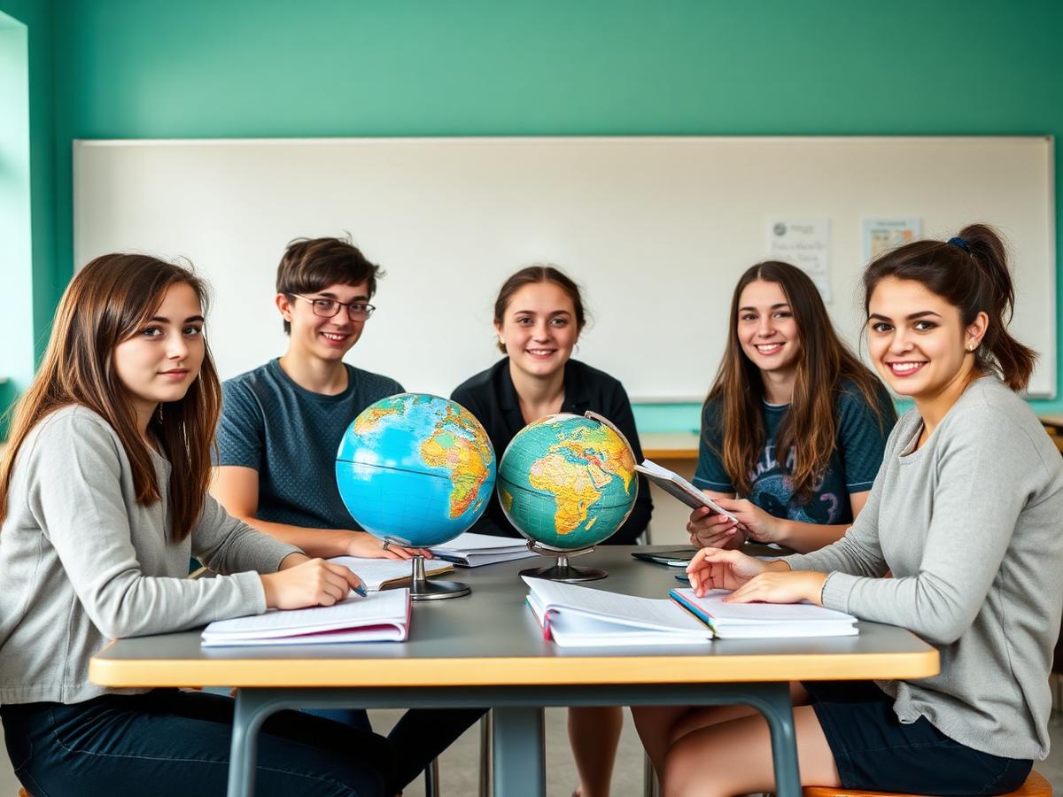 A small, personal English lesson with a teacher